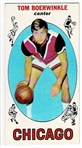 1969 Topps Basketball #7 Tom Boerwinkle - Chicago Bulls RC